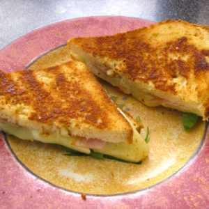 Grilled Turkey Sandwich with Gouda Cheese