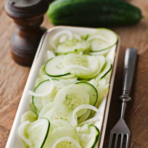 R- Cucumber salad